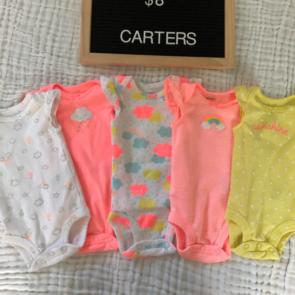 Newborn Carter’s Onesies